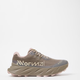Brown running shoe with 'Normaaj' branding on a white background - NNormal Cadí GORE-TEX Shoes (Women's) - Brown