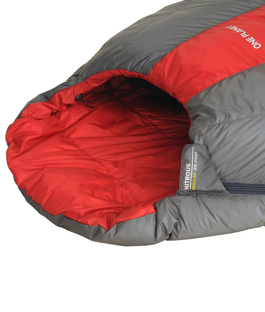One Planet Nitrous - -3°C - Grey/Red - Find Your Feet Australia Hobart Launceston Tasmania