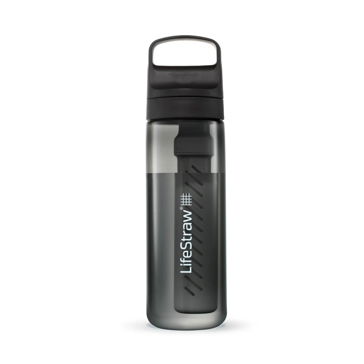 Lifestraw Go 2.0 Water Filter Bottle 650ml - Nordic Noir - Black