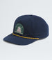 The North Face Norm 5-Panel Hat (Unisex) - Summit Navy/Turmeric/Public Lands Patch - Find Your Feet Australia Hobart Launceston Tasmania