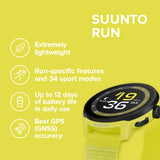 Suunto Run - Lime - Find Your Feet Australia Hobart Launceston Tasmania