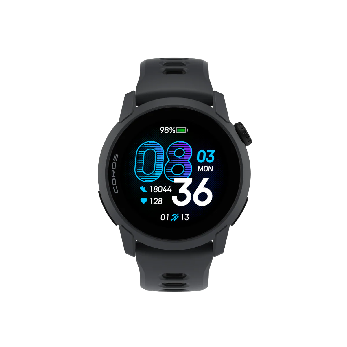 COROS Pace 4 GPS Sports Watch - Black - Silicon Band
