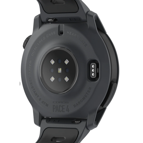 COROS Pace 4 GPS Sports Watch - Black - Silicon Band