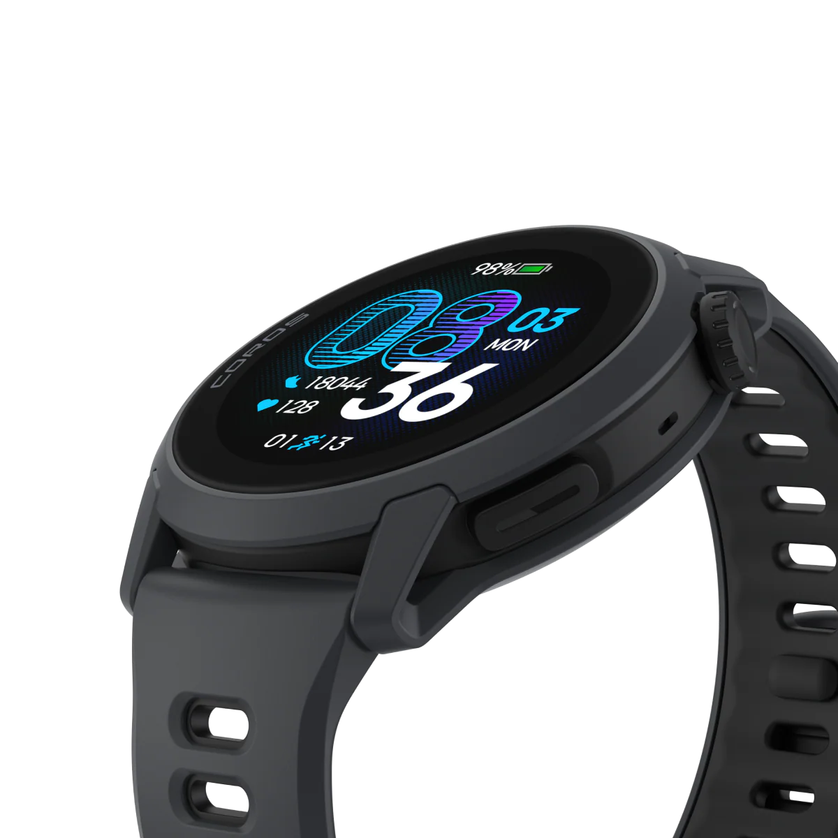 COROS Pace 4 GPS Sports Watch - Black - Silicon Band