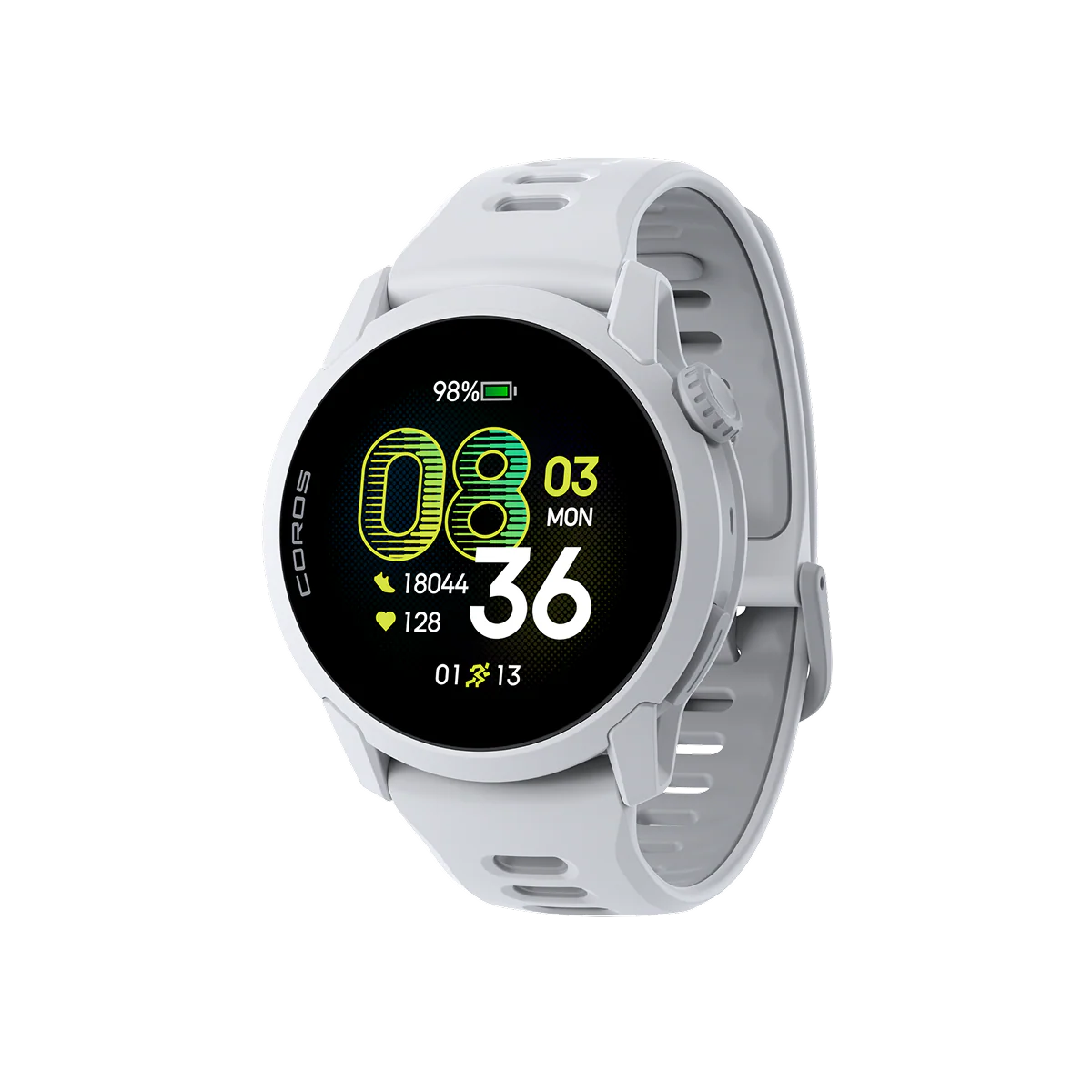 COROS Pace 4 GPS Sports Watch - White - Silicon Band