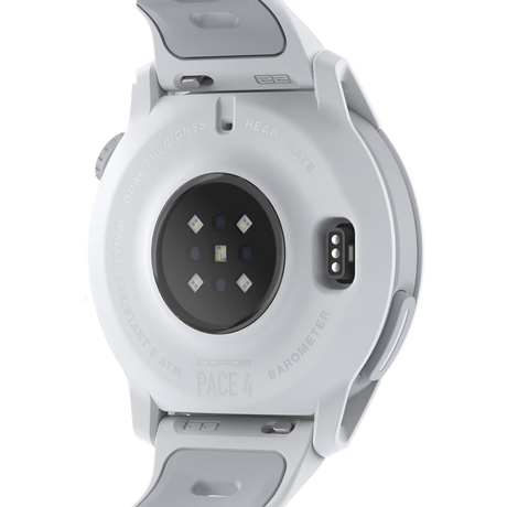 COROS Pace 4 GPS Sports Watch - White - Silicon Band
