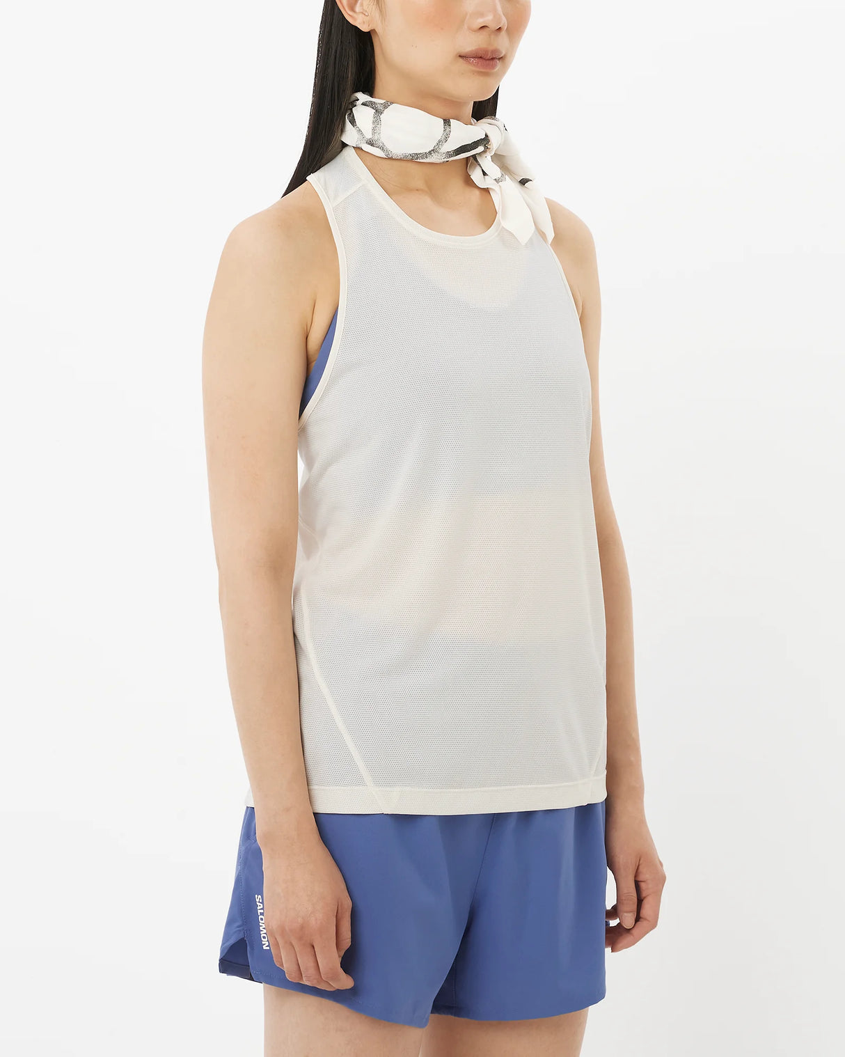 Salomon Shakeout Core Tank (Women's) - Whisper White