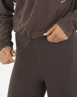 Salomon Sense Aero Hybrid Half Zip Pullover (Women's) - Coffee Bean - Find Your Feet Australia Hobart Launceston Tasmania