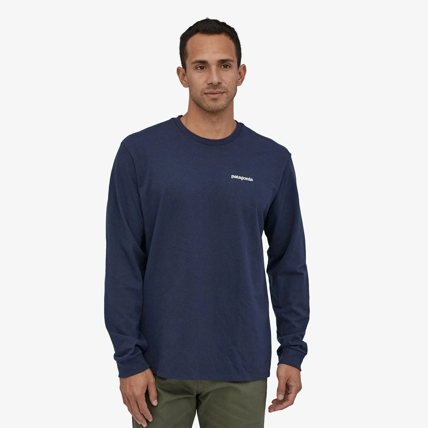 Patagonia Long-Sleeved P-6 Logo Responsibili-Tee (Men's) Patagonia