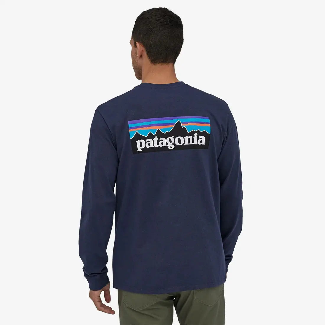 Patagonia Long-Sleeved P-6 Logo Responsibili-Tee (Men's) Patagonia