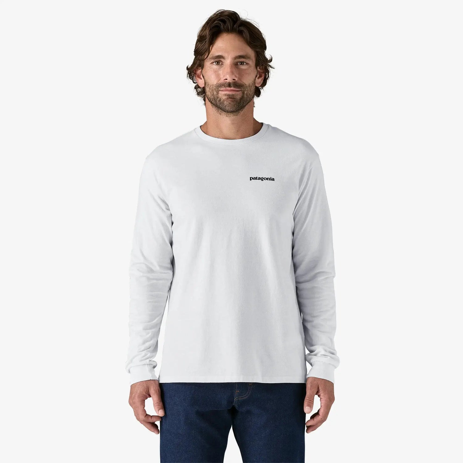 Patagonia Long-Sleeved P-6 Logo Responsibili-Tee (Men's) Patagonia