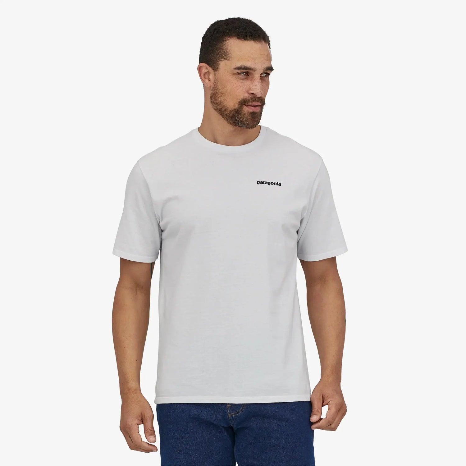 Patagonia P-6 Logo Responsibili-Tee (Men's) - White