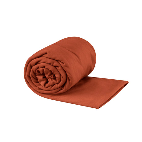 Sea To Summit Pocket Towel - Picante - Red - Brown - Orange