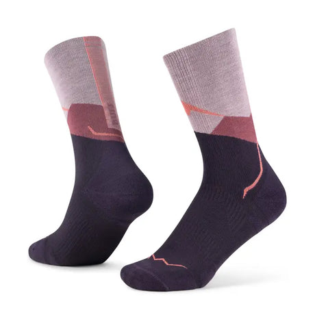 BUFF Lightweight Merino Crew Socks (Unisex) - Pink