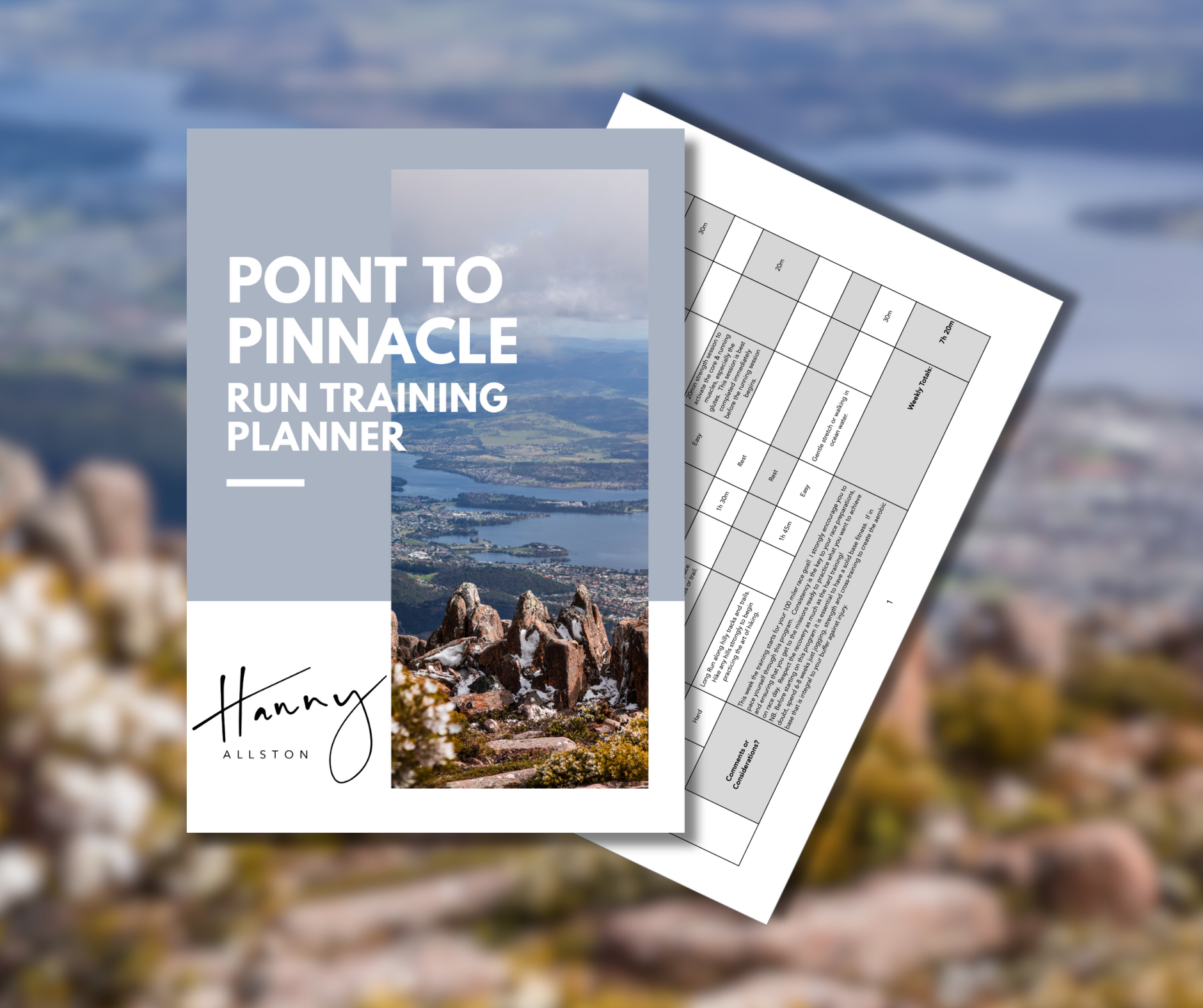 Hanny Allston: Point to Pinnacle Run Training Plan