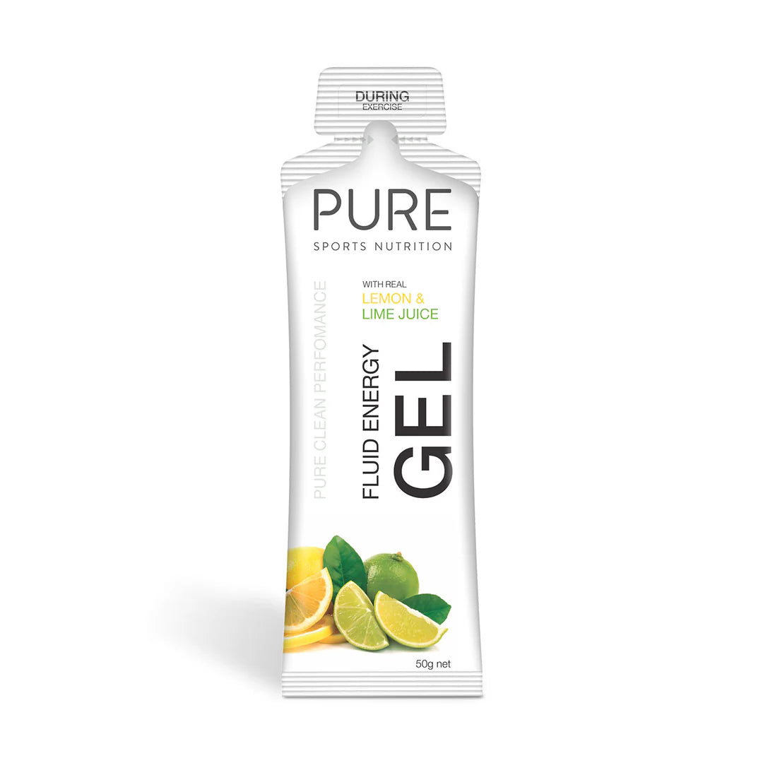 Pure Fluid Energy Gel 50G - Lemon Lime - Find Your Feet Australia Hobart Launceston Tasmania