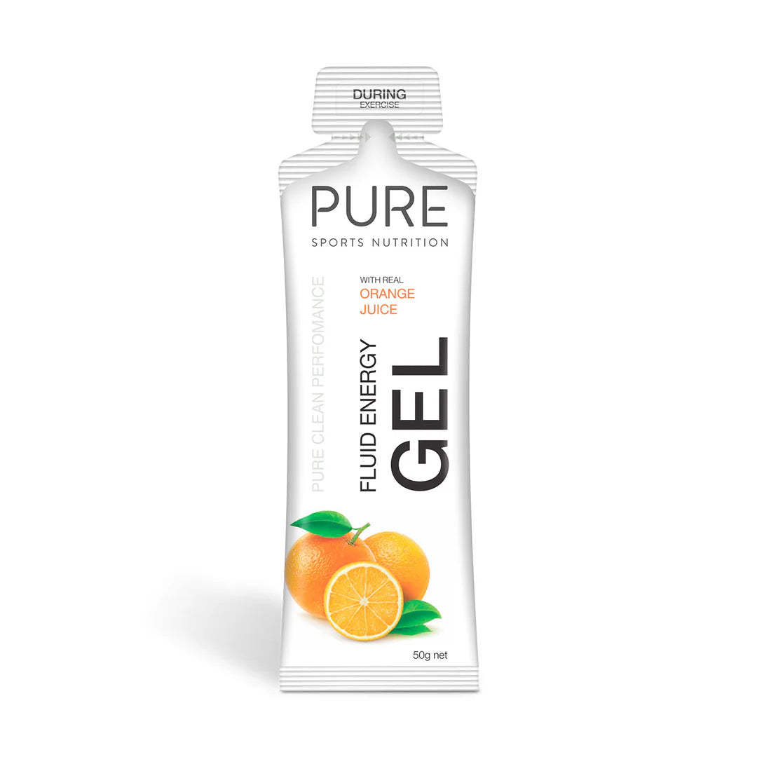 Pure Fluid Energy Gel 50G - Orange - Find Your Feet Australia Hobart Launceston Tasmania