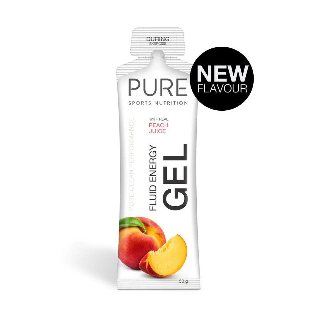 Pure Fluid Energy Gel 50G - Peach - Find Your Feet Australia Hobart Launceston Tasmania