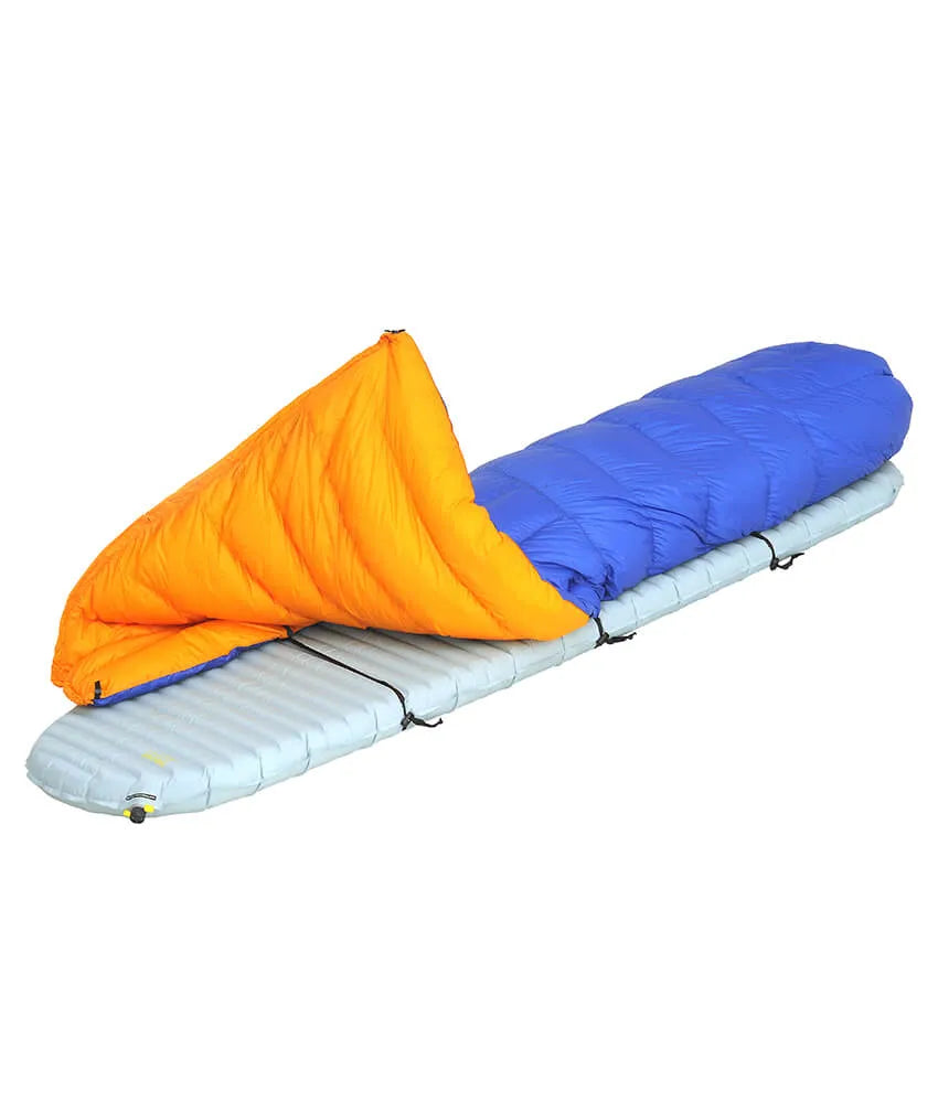 One Planet Quest Pro Quilt - -3°C - Blue/Mango - Find Your Feet Australia Hobart Launceston Tasmania
