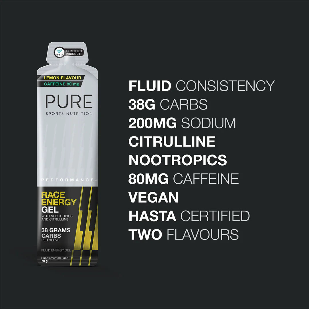 Pure Performance + Race Energy Gel 70g