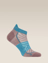 Icebreaker Merino Run+ Ultralight Micro Socks (Women's) - Summit/Topaz - Find Your Feet Australia Hobart Launceston Tasmania