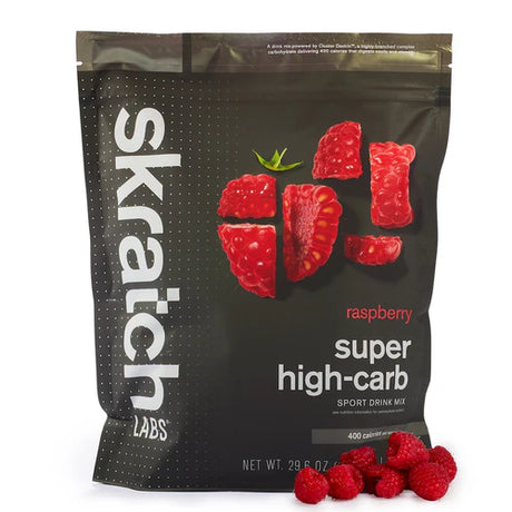 Skratch Labs Super High-Carb Sport Drink Mix - 840g - Raspberry - Find Your Feet Australia Hobart Launceston Tasmania