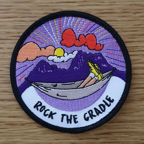 Wilder Trails Patches - Rock The Cradle - Find Your Feet Australia Hobart Launceston Tasmania