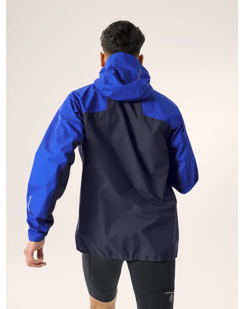 Arcteryx Norvan Shell Jacket GTX (Men's) - Vitality/Black Sapphire - Find Your Feet Australia Hobart Launceston Tasmania