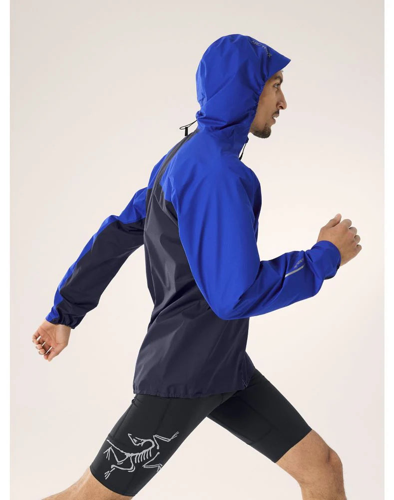 Arcteryx Norvan Shell Jacket GTX (Men's) - Vitality/Black Sapphire - Find Your Feet Australia Hobart Launceston Tasmania