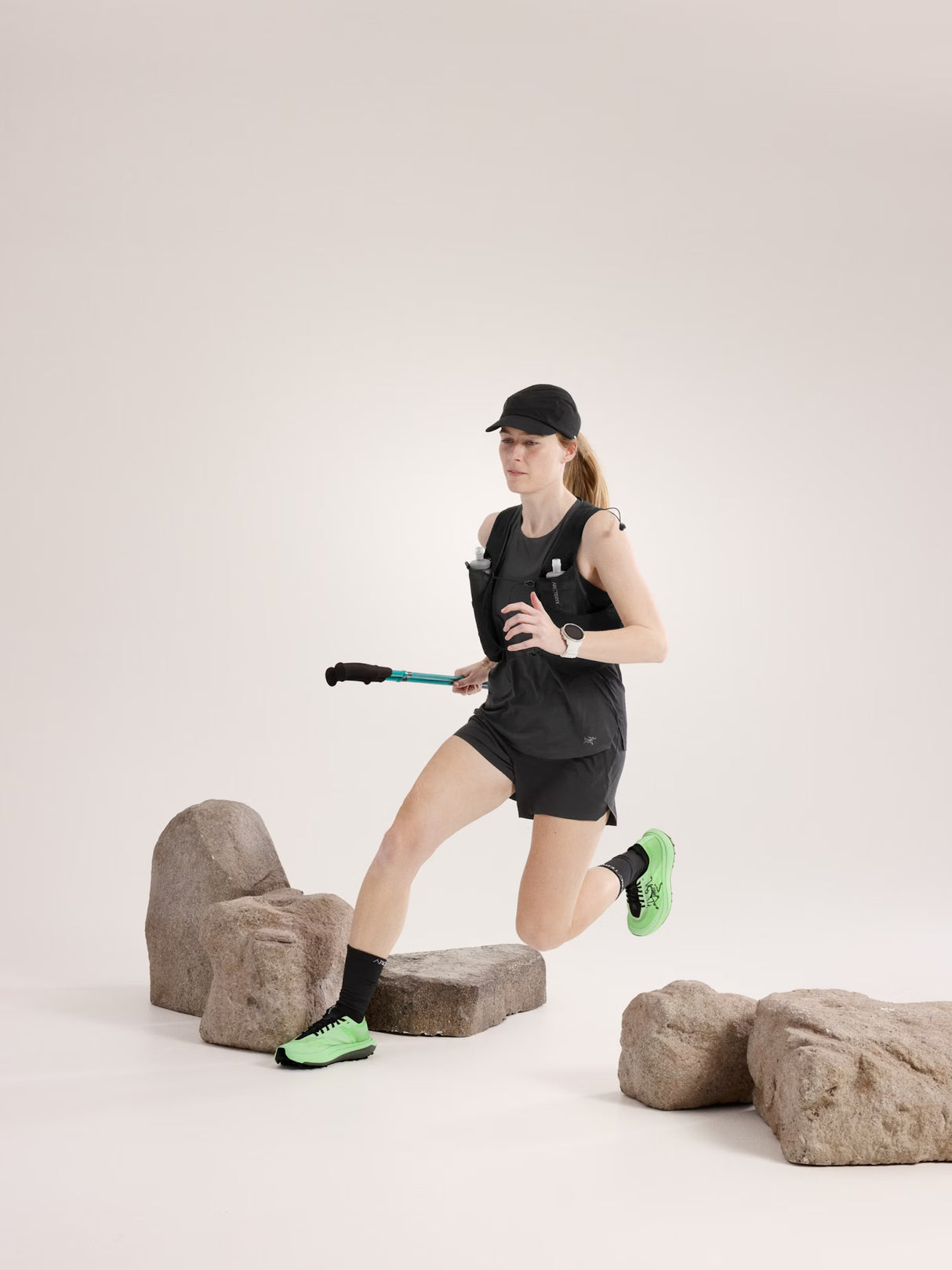 Arc'teryx Norvan Tank (Women's) - Black - Find Your Feet Australia Hobart Launceston Tasmania