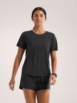 Arc'teryx Norvan Crew Neck Short Sleeve (Women's) - Black