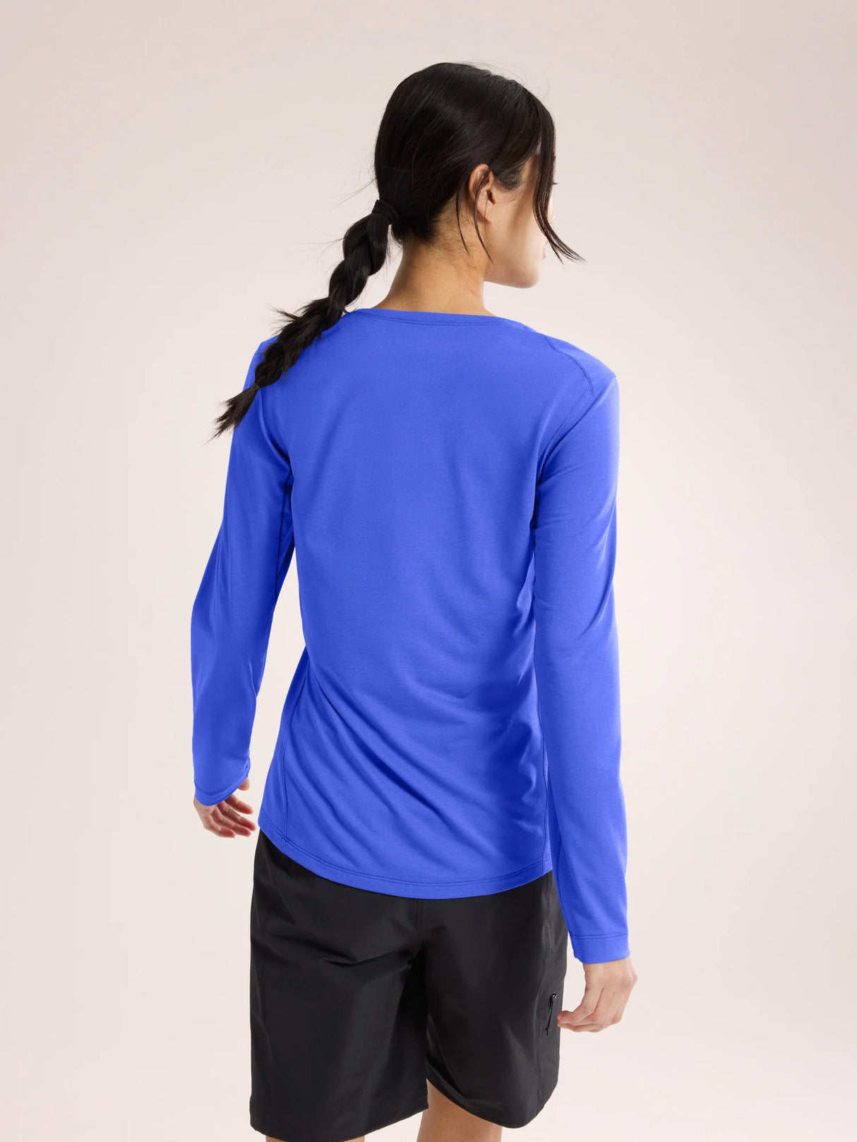 Arc'teryx Taema Crew Neck Shirt LS (Women's) - Electra Heather - Find Your Feet Australia Hobart Launceston Tasmania