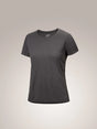 Arc'teryx Taema Crew Neck Shirt SS (Women's) - Black Heather - Find Your Feet Australia Hobart Launceston Tasmania