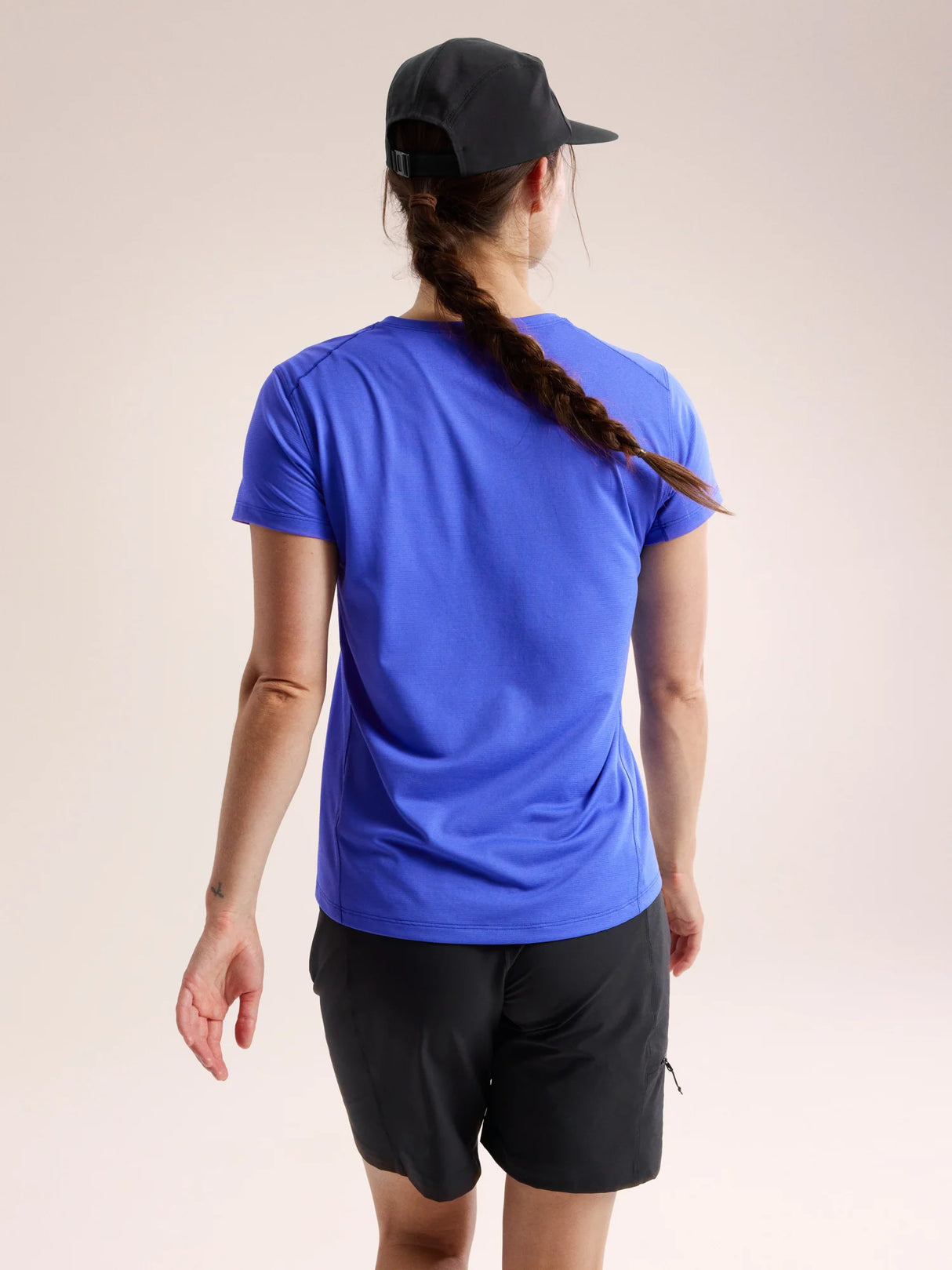 Arc'teryx Taema Crew Neck Shirt SS (Women's) - Electra Heather - Find Your Feet Australia Hobart Launceston Tasmania