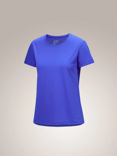 Arc'teryx Taema Crew Neck Shirt SS (Women's) - Electra Heather - Find Your Feet Australia Hobart Launceston Tasmania
