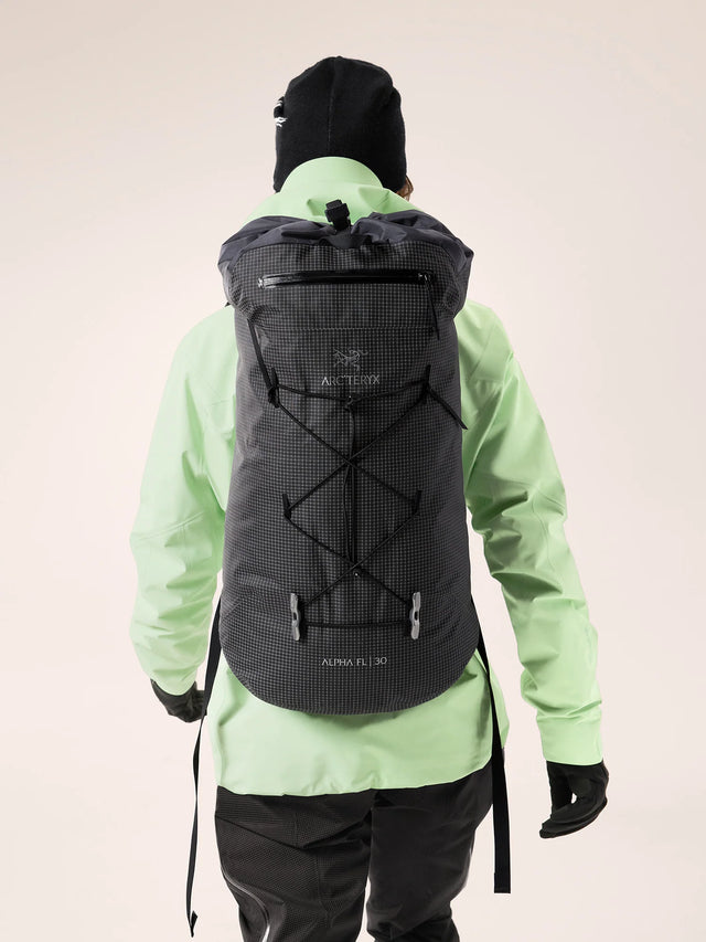 Arc'teryx Alpha FL 30 Backpack - Black - Find Your Feet Australia Hobart Launceston Tasmania