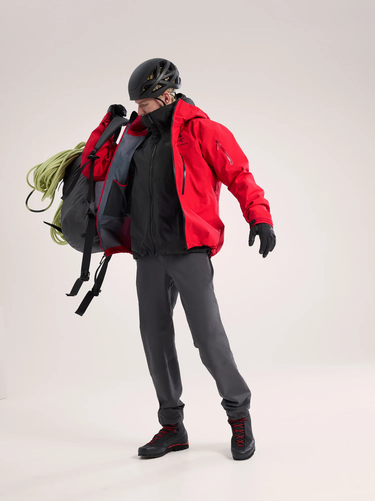 Arc'teryx Proton Hoody (Men's) - Dynasty - Red - Orange