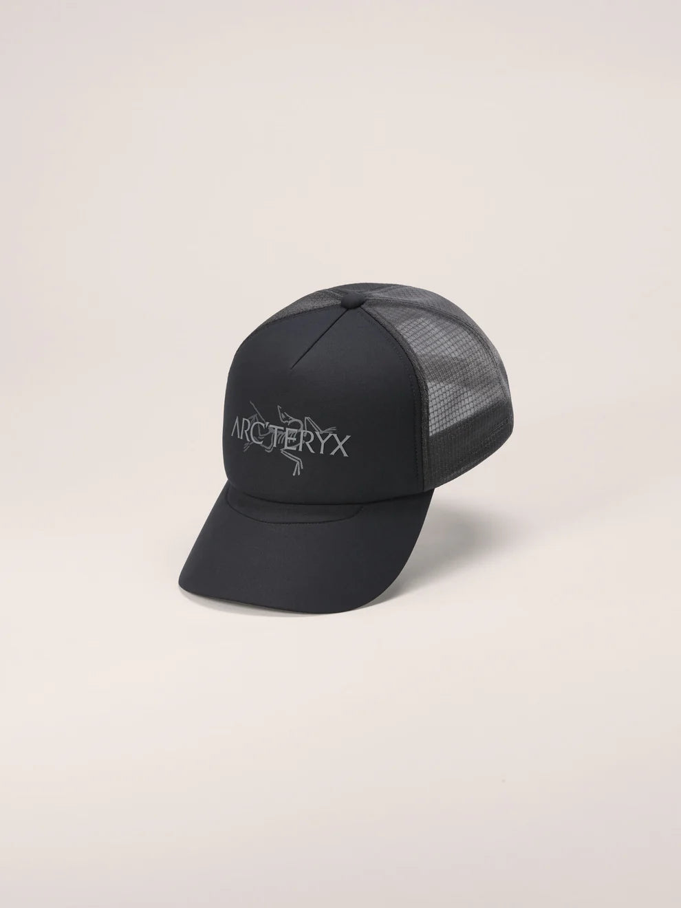 Arc'teryx Bird Word Trucker Hat - Black/Cloud - Find Your Feet Australia Hobart Launceston Tasmania