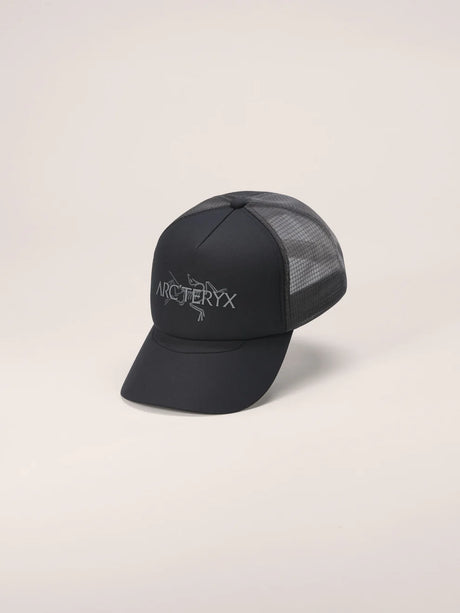 Arc'teryx Bird Word Trucker Hat - Black/Cloud - Find Your Feet Australia Hobart Launceston Tasmania