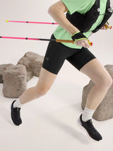 Arc'teryx Essent High-Rise Utility Shorts (Women's) - Black - Find Your Feet Australia Hobart Launceston Tasmania