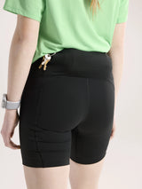 Arc'teryx Essent High-Rise Utility Shorts (Women's) - Black - Find Your Feet Australia Hobart Launceston Tasmania