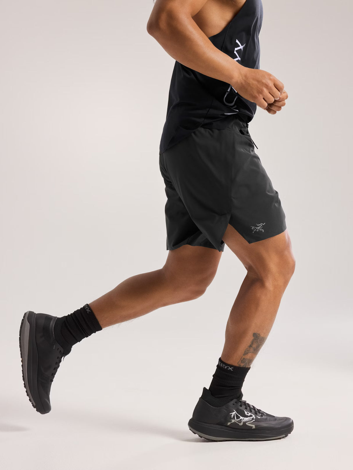Arc'teryx Norvan Liner Shorts 7" (Men's) - Black - Find Your Feet Australia Hobart Launceston Tasmania