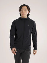 Arc'teryx Kyanite Lightweight Hoody (Men's) - Black - Find Your Feet Australia Hobart Launceston Tasmania