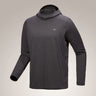 Arc'teryx Cormac Hoody (Men's) - Black Heather - Find Your Feet Australia Hobart Launceston Tasmania