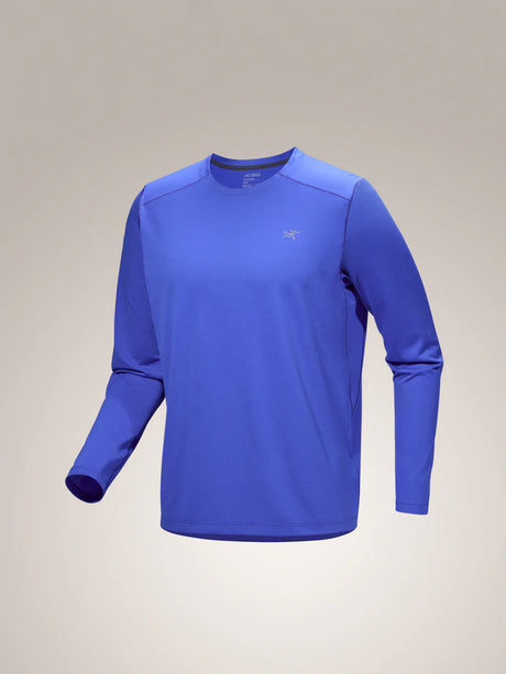 Arc'teryx Cormac Crew Neck Shirt LS (Men's) - Electra Heather - Find Your Feet Australia Hobart Launceston Tasmania