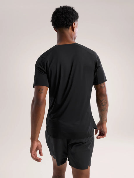 Arc'teryx Norvan Downword Logo Shirt Short Sleeve (Men's) - Black