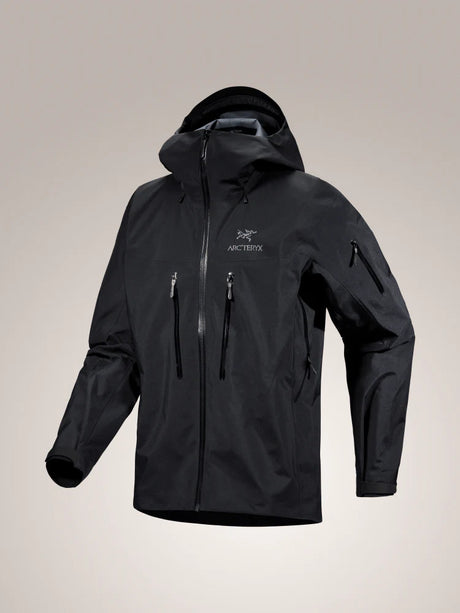 Arc'teryx Alpha SV Jacket (Men's) - Black - Find Your Feet Australia Hobart Launceston Tasmania