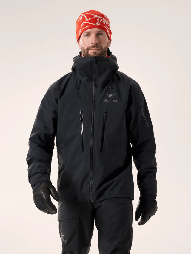 Arc'teryx Alpha SV Jacket (Men's) - Black - Find Your Feet Australia Hobart Launceston Tasmania