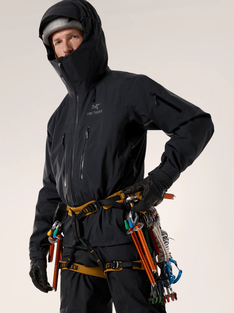 Arc'teryx Alpha SV Jacket (Men's) - Black - Find Your Feet Australia Hobart Launceston Tasmania