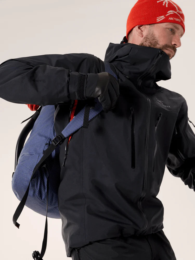 Arc'teryx Alpha SV Jacket (Men's) - Black - Find Your Feet Australia Hobart Launceston Tasmania
